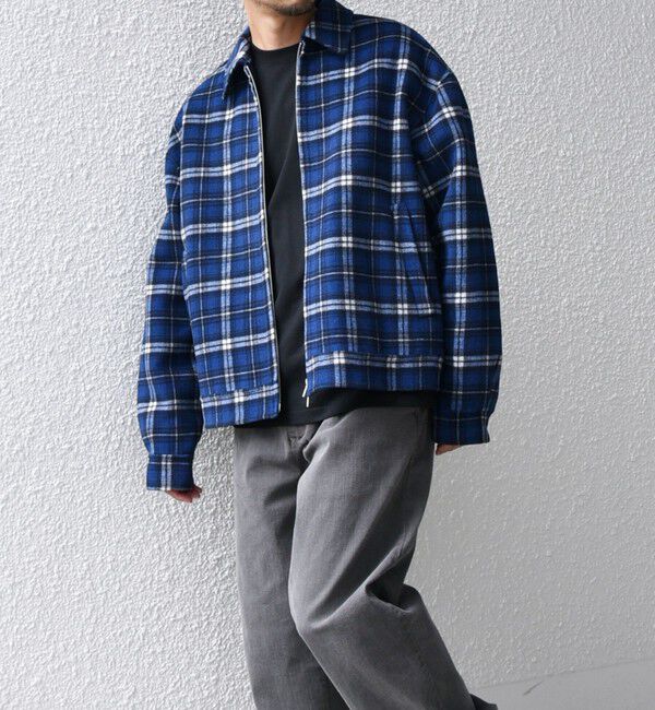 SHIPS any「SHIPS any: リバー メルトン オーバーサイズ ジップ ブルゾン◇」|ブルゾン・スタジャン|