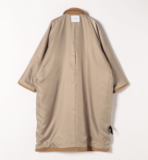 SHIPS any「SHIPS any: バルマカーン コクーン コート 25AW」|ステンカラーコート|