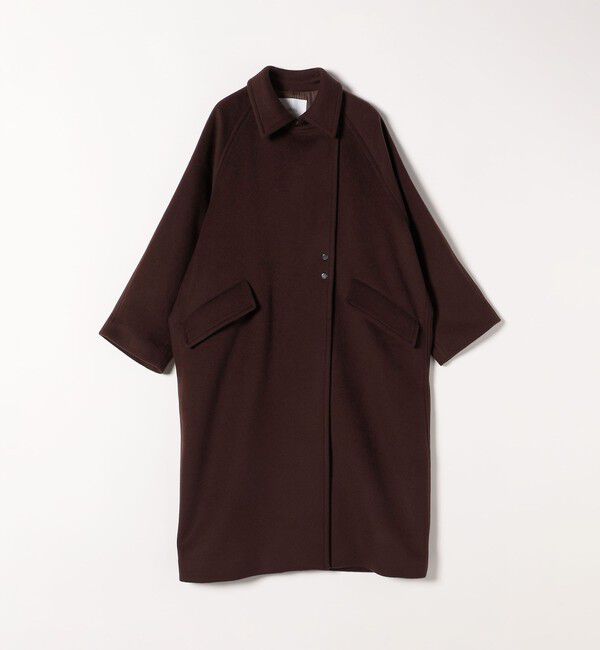 SHIPS any「SHIPS any: バルマカーン コクーン コート 25AW」|ステンカラーコート|