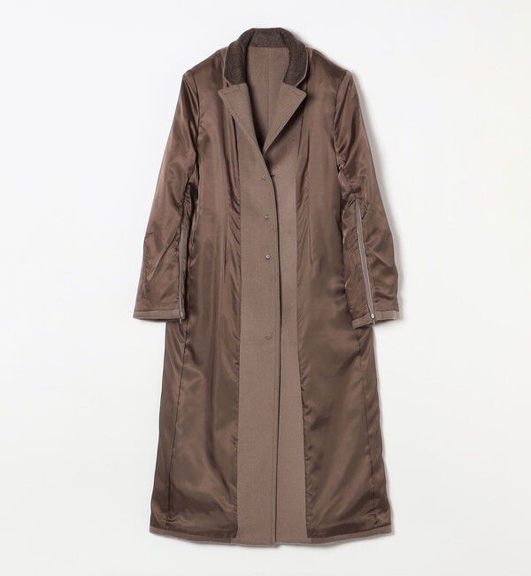 quaranciel「quaranciel: ウール ウエストシェイプ チェスター ロング コート」|チェスターコート|