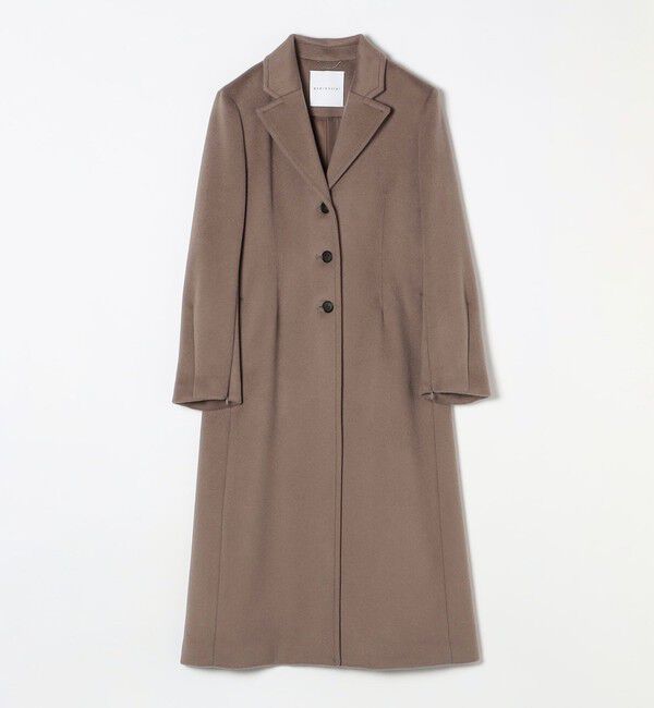 quaranciel「quaranciel: ウール ウエストシェイプ チェスター ロング コート」|チェスターコート|