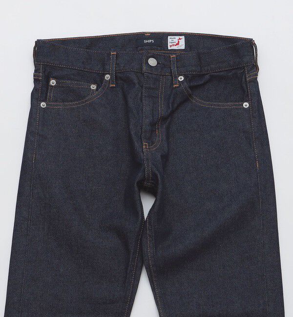 SHIPS「【WEB限定】SHIPS: MADE IN JAPAN セルビッチ スリムストレート デニム パンツ」|デニム|