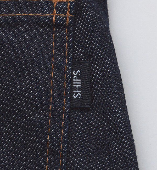 SHIPS「【WEB限定】SHIPS: MADE IN JAPAN セルビッチ スリムストレート デニム パンツ」|デニム|