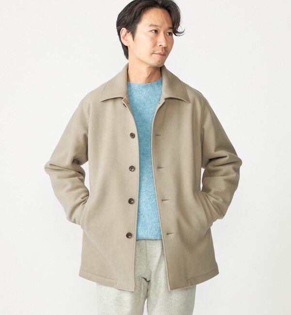 SHIPS「SHIPS: ダウン ファブリック オーバー ジャケット」|ダウン|