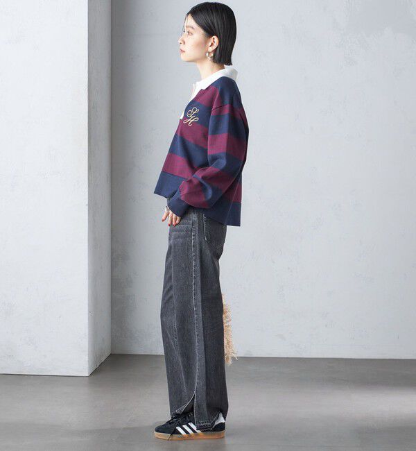 SHIPS for women「〈手洗い可能〉エンブレム ラガー ニット」|ニット・セーター|