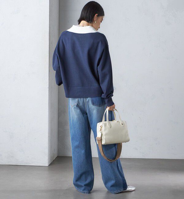 SHIPS for women「〈手洗い可能〉エンブレム ラガー ニット」|ニット・セーター|