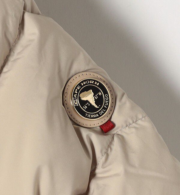 SHIPS any「CAPE HORN: ALVAREZ MATT セミロング フード付き ダウン コート」|ダウン|