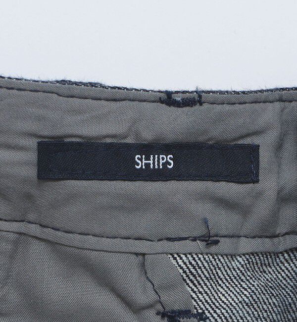 SHIPS「【WEB限定】SHIPS: セルビッチ デニム スラックス」|デニム|