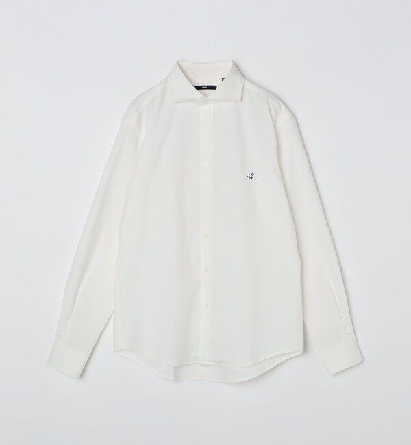 SHIPS「【WEB限定】SHIPS: 防シワ・吸水速乾 Drymix(R)タイプライターセミワイドカラーシャツ」|シャツ・ブラウス|ホワイト
