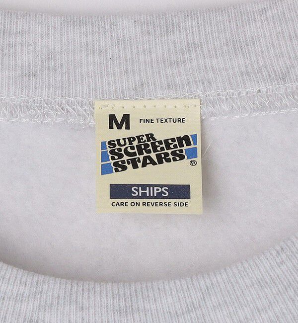 SHIPS「【WEB限定】SHIPS: SCREEN STARS(R) STYLISH STANDARD ロゴ 刺繍 スウェット」|スウェット・ジャージ|