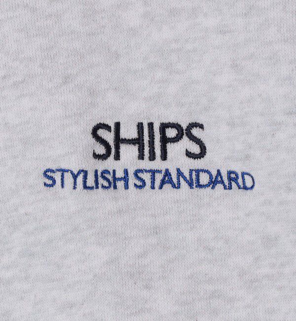 SHIPS「【WEB限定】SHIPS: SCREEN STARS(R) STYLISH STANDARD ロゴ 刺繍 スウェット」|スウェット・ジャージ|