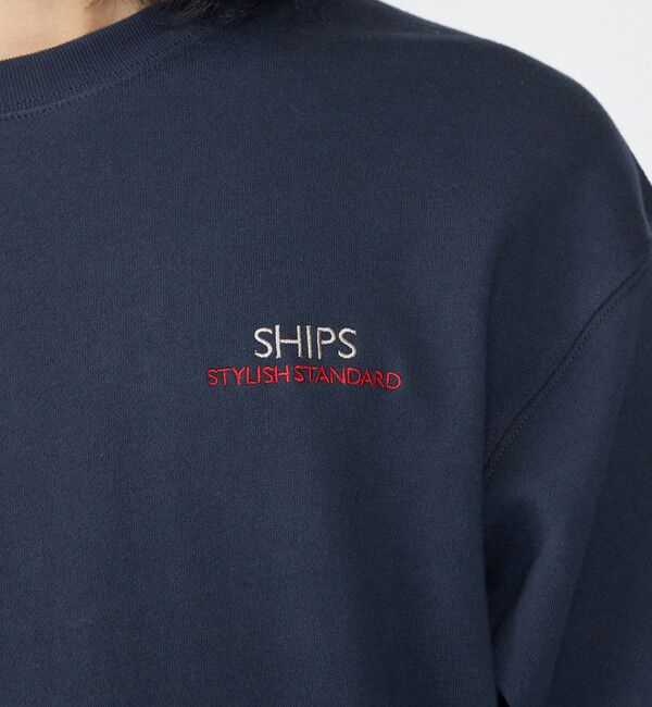 SHIPS「【WEB限定】SHIPS: SCREEN STARS(R) STYLISH STANDARD ロゴ 刺繍 スウェット」|スウェット・ジャージ|