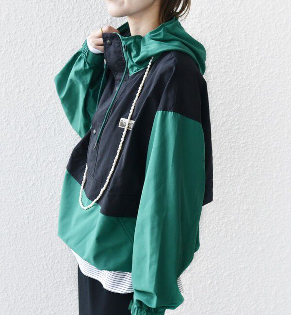 SHIPS for women「【SHIPS別注】WILD THINGS:〈洗濯機可能〉アノラック ジャケット」|ブルゾン・スタジャン|