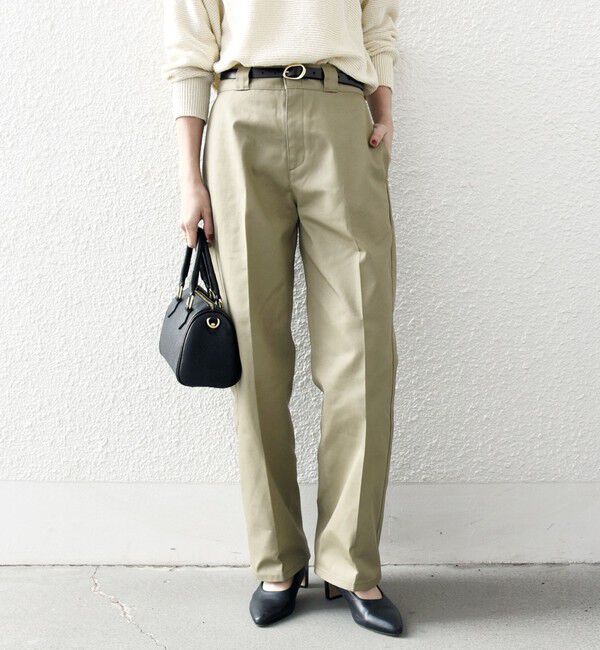 SHIPS any「【SHIPS any別注】Dickies:〈洗濯機可能〉874 T/C ツイル チノパンツ」|チノ|