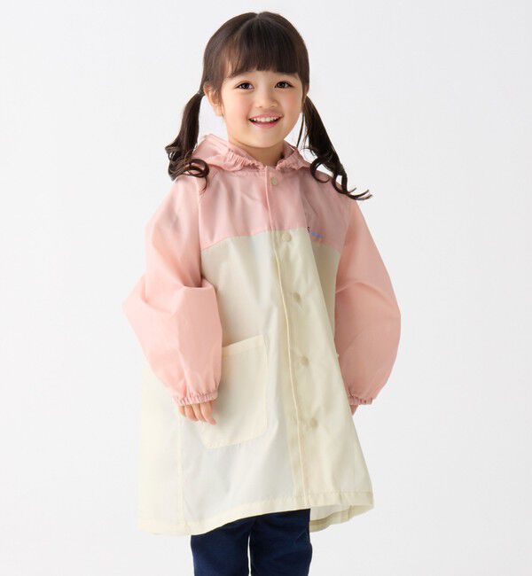 SHIPS Colors 「SHIPS Colors:〈手洗い可能〉レインコート (KIDS)◇」|レインコート|ピンク