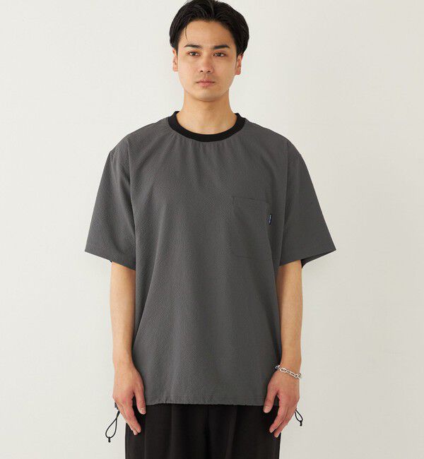 SHIPS Colors 「SHIPS Colors:〈接触冷感・吸水速乾・洗濯機可能〉ライト サッカー Tシャツ」|Tシャツ・カットソー|