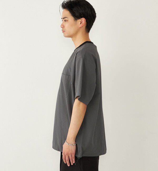 SHIPS Colors 「SHIPS Colors:〈接触冷感・吸水速乾・洗濯機可能〉ライト サッカー Tシャツ」|Tシャツ・カットソー|