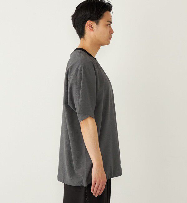 SHIPS Colors 「SHIPS Colors:〈接触冷感・吸水速乾・洗濯機可能〉ライト サッカー Tシャツ」|Tシャツ・カットソー|