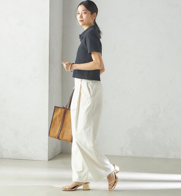 SHIPS for women「小泉里子コラボ:ラフィア トート バッグ」|トートバッグ|