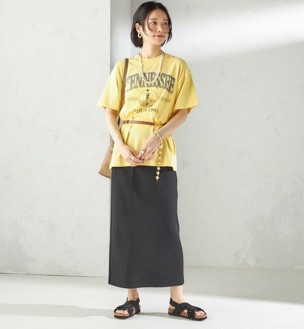 SHIPS for women「【SHIPS別注】TENNESSEE:イージー ショート スリーブ TEE」|Tシャツ・カットソー|