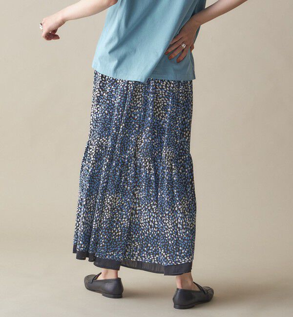 SHIPS for women「SHIPS NINE CASE:プリント スカート」|スカート|