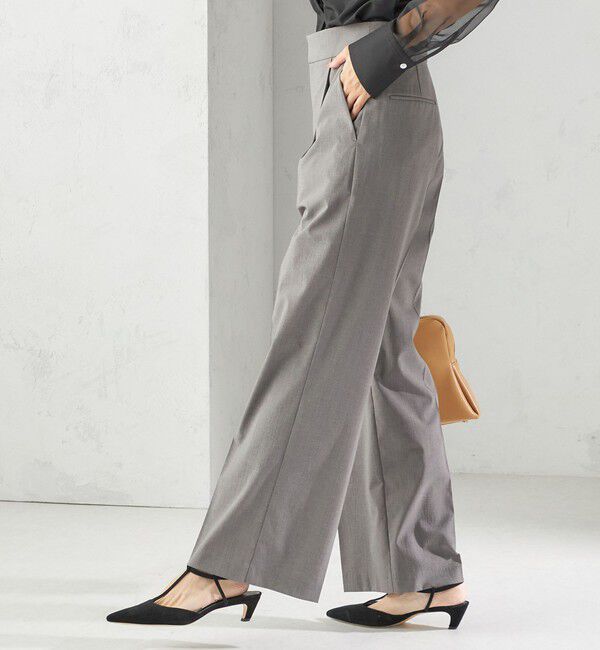 SHIPS for women「〈洗濯機可能〉マルチ ファンクション ワイド スラックス」|その他|