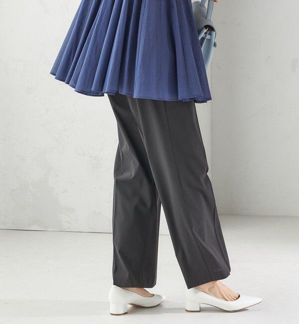 SHIPS for women「〈洗濯機可能〉マルチ ファンクション ワイド スラックス」|その他|