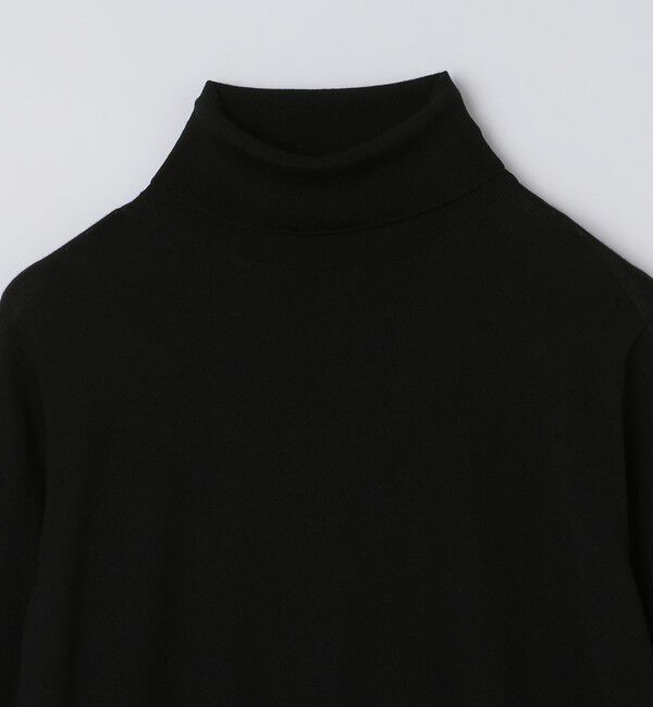 SHIPS「SHIPS:〈手洗い可能〉HANDFRAME 16ゲージ タートルネック プルオーバー ニット」|ニット・セーター|