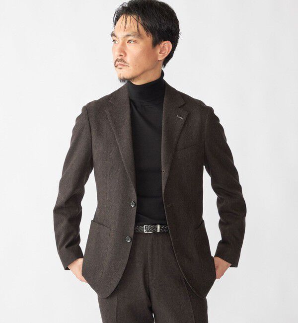 SHIPS「SHIPS:〈手洗い可能〉HANDFRAME 16ゲージ タートルネック プルオーバー ニット」|ニット・セーター|