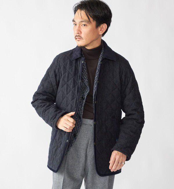 SHIPS「SHIPS:〈手洗い可能〉HANDFRAME 16ゲージ タートルネック プルオーバー ニット」|ニット・セーター|