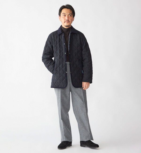 SHIPS「SHIPS:〈手洗い可能〉HANDFRAME 16ゲージ タートルネック プルオーバー ニット」|ニット・セーター|