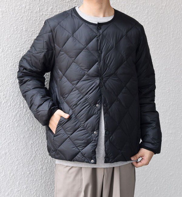 SHIPS any「【SHIPS any別注】TAION:〈手洗い可能〉ダイヤキルト インナー ダウン カーディガン◇」|ダウン|