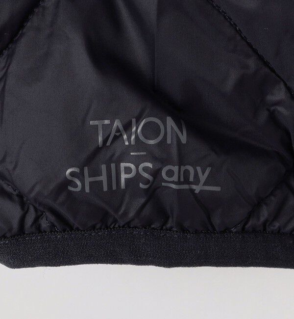 SHIPS any「【SHIPS any別注】TAION:〈手洗い可能〉ダイヤキルト インナー ダウン カーディガン◇」|ダウン|