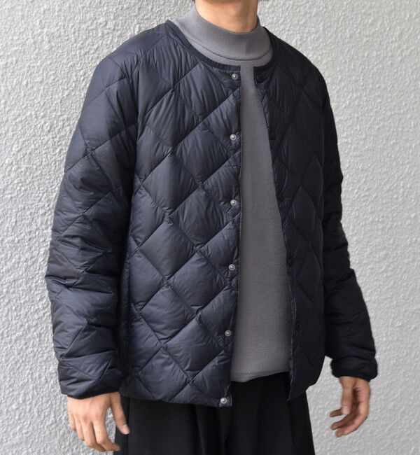 SHIPS any「【SHIPS any別注】TAION:〈手洗い可能〉ダイヤキルト インナー ダウン カーディガン◇」|ダウン|