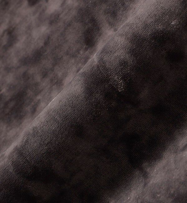 SHIPS for women「SHIPS Primary Navy Label:〈手洗い可能〉クラッシュ ベロア スカート」|スカート|