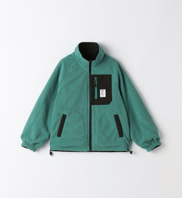 SHIPS Colors 「SHIPS Colors:100～150cm /〈洗濯機可能〉リバーシブル ジップ アウター◇」|ブルゾン・スタジャン|