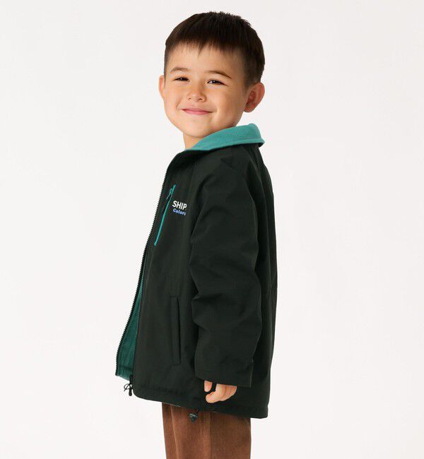 SHIPS Colors 「SHIPS Colors:100～150cm /〈洗濯機可能〉リバーシブル ジップ アウター◇」|ブルゾン・スタジャン|