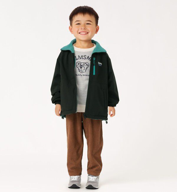 SHIPS Colors 「SHIPS Colors:100～150cm /〈洗濯機可能〉リバーシブル ジップ アウター◇」|ブルゾン・スタジャン|