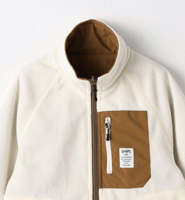 SHIPS Colors 「SHIPS Colors:100～150cm /〈洗濯機可能〉リバーシブル ジップ アウター◇」|ブルゾン・スタジャン|