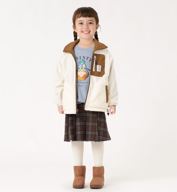 SHIPS Colors 「SHIPS Colors:100～150cm /〈洗濯機可能〉リバーシブル ジップ アウター◇」|ブルゾン・スタジャン|