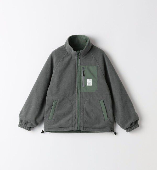 SHIPS Colors 「SHIPS Colors:100～150cm /〈洗濯機可能〉リバーシブル ジップ アウター◇」|ブルゾン・スタジャン|