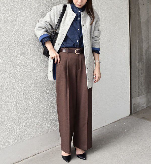 SHIPS Colors 「SHIPS Colors:〈手洗い可能〉チャイニーズラクーン 接結 ミディアムカーディガン◇」|カーディガン|