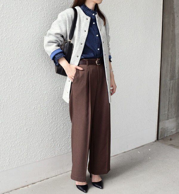 SHIPS Colors 「SHIPS Colors:〈手洗い可能〉チャイニーズラクーン 接結 ミディアムカーディガン◇」|カーディガン|