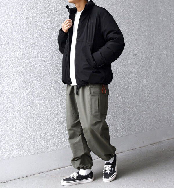 SHIPS any「SHIPS any:〈撥水/手洗い可能〉スーパーストレッチ スタンドカラー ダウン ブルゾン◇」|ダウン|