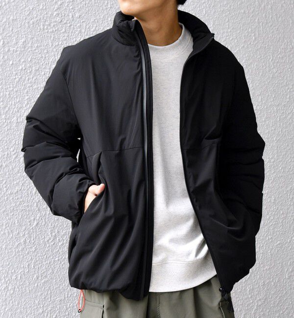 SHIPS any「SHIPS any:〈撥水/手洗い可能〉スーパーストレッチ スタンドカラー ダウン ブルゾン◇」|ダウン|