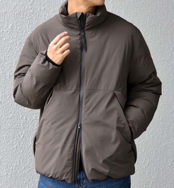 SHIPS any「SHIPS any:〈撥水/手洗い可能〉スーパーストレッチ スタンドカラー ダウン ブルゾン◇」|ダウン|