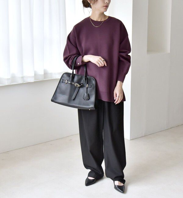 quaranciel「quaranciel:〈洗濯機可能〉ウォーム タック バレル イージー パンツ」|その他|