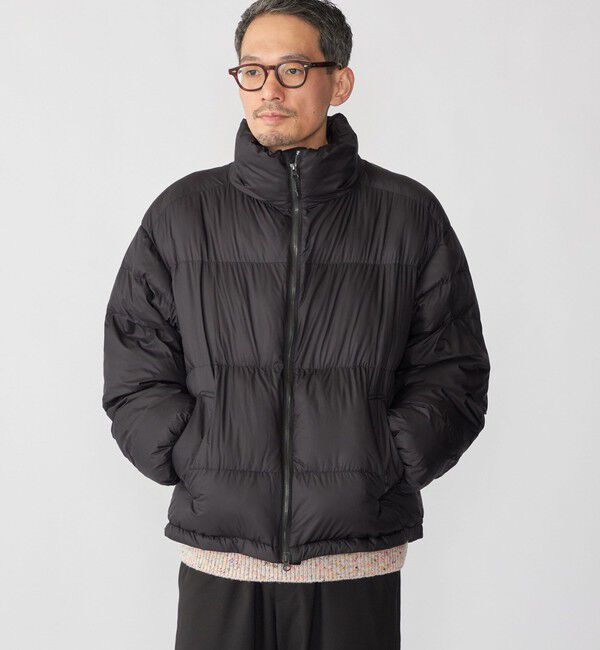 SHIPS「SHIPS: 〈手洗い可能〉ライトナイロン パデッド スタンド ブルゾン」|ダウン|