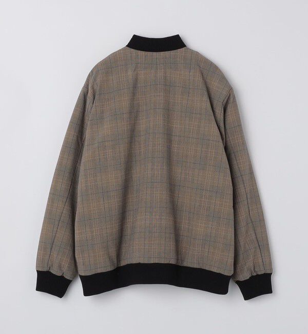 SHIPS Colors 「SHIPS Colors:チェック ボア ボマー ジャケット」|ブルゾン・スタジャン|