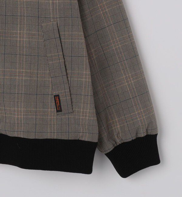 SHIPS Colors 「SHIPS Colors:チェック ボア ボマー ジャケット」|ブルゾン・スタジャン|